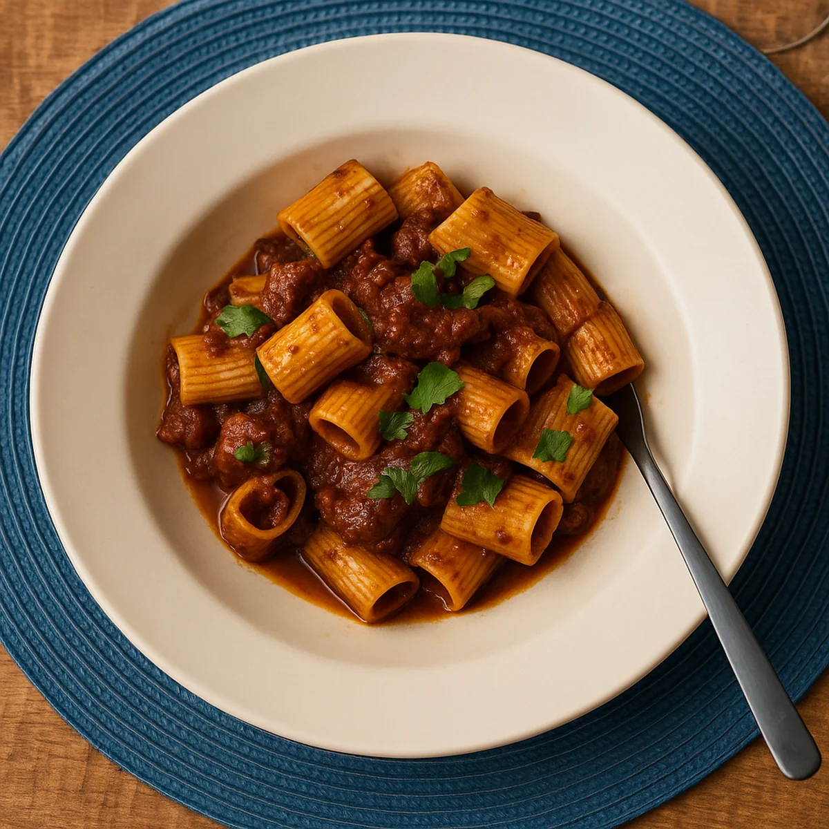 Pasta met ragù di polipo (octopusragù)